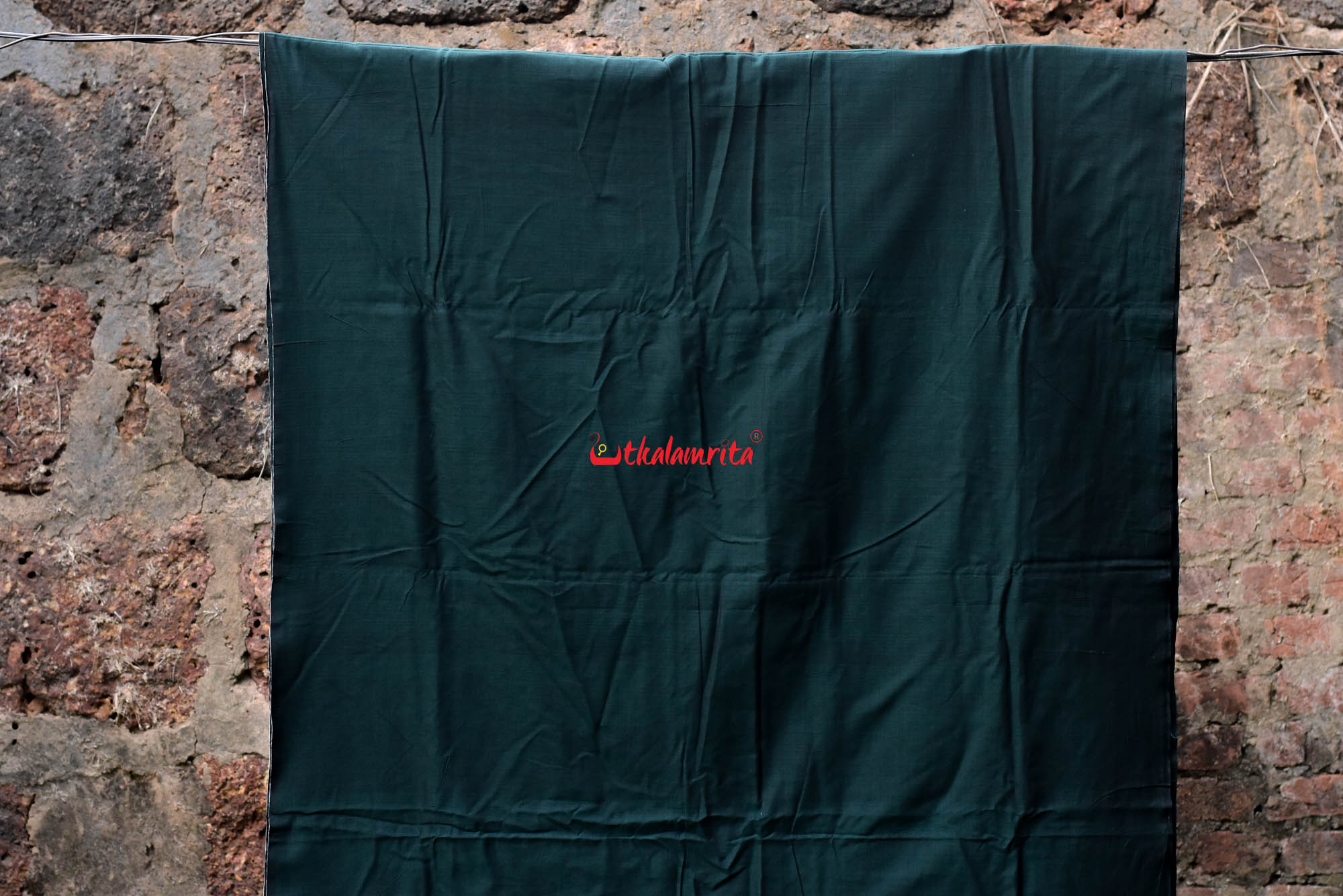 Plain Bottle Green (Fabric)