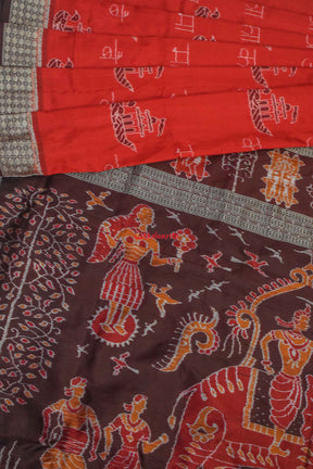 AA KA MA BOI Sambalpuri silk saree