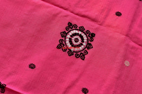 Light Pink Black Bomkai Dress Set