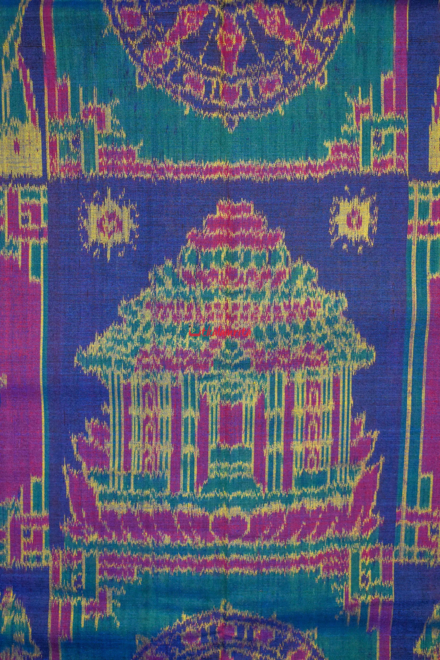 Theme Of Konark Sambalpuri Cotton Saree