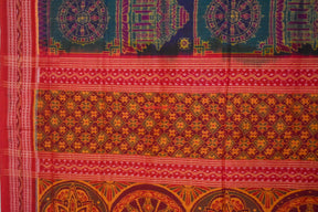 Theme Of Konark Sambalpuri Cotton Saree