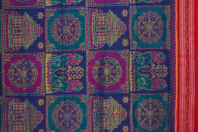 Theme Of Konark Sambalpuri Cotton Saree