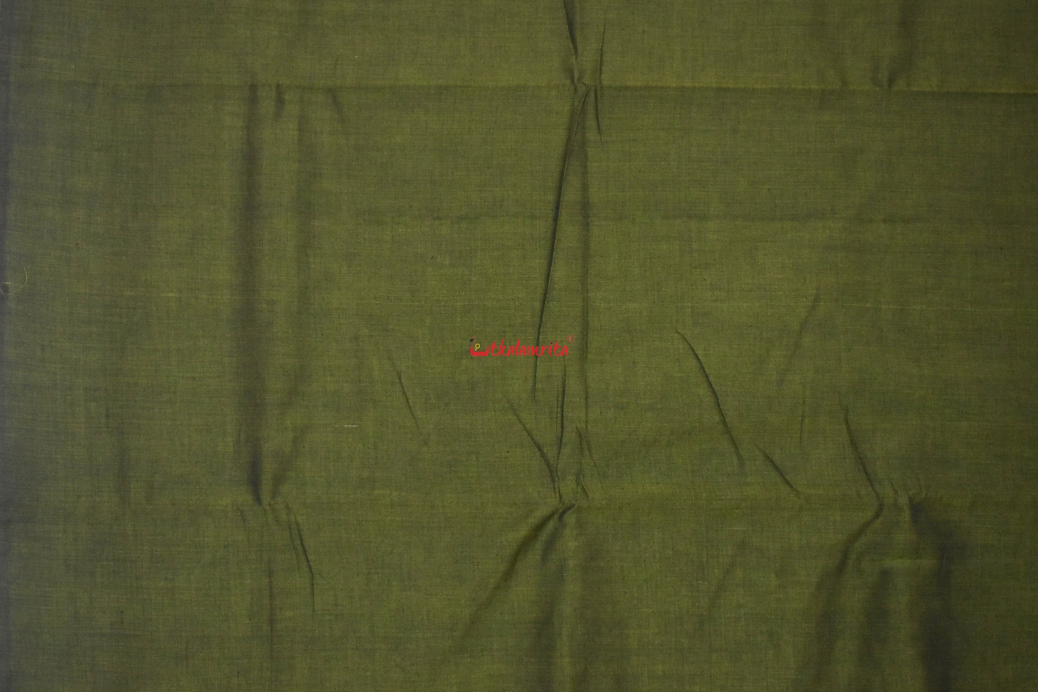 Plain Mehendi Green (Fabric)