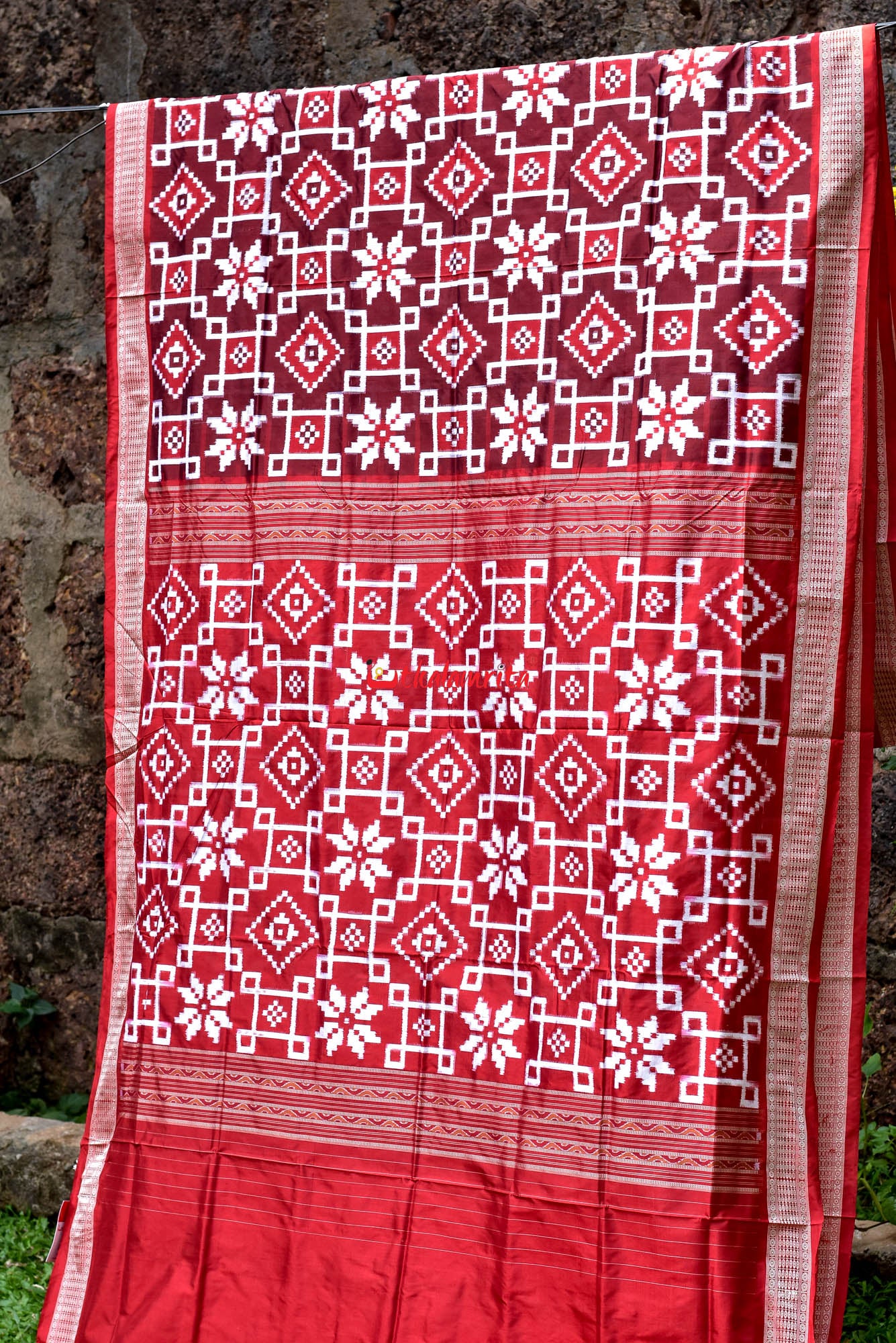 Coffee Red Joint Pasapali Silk