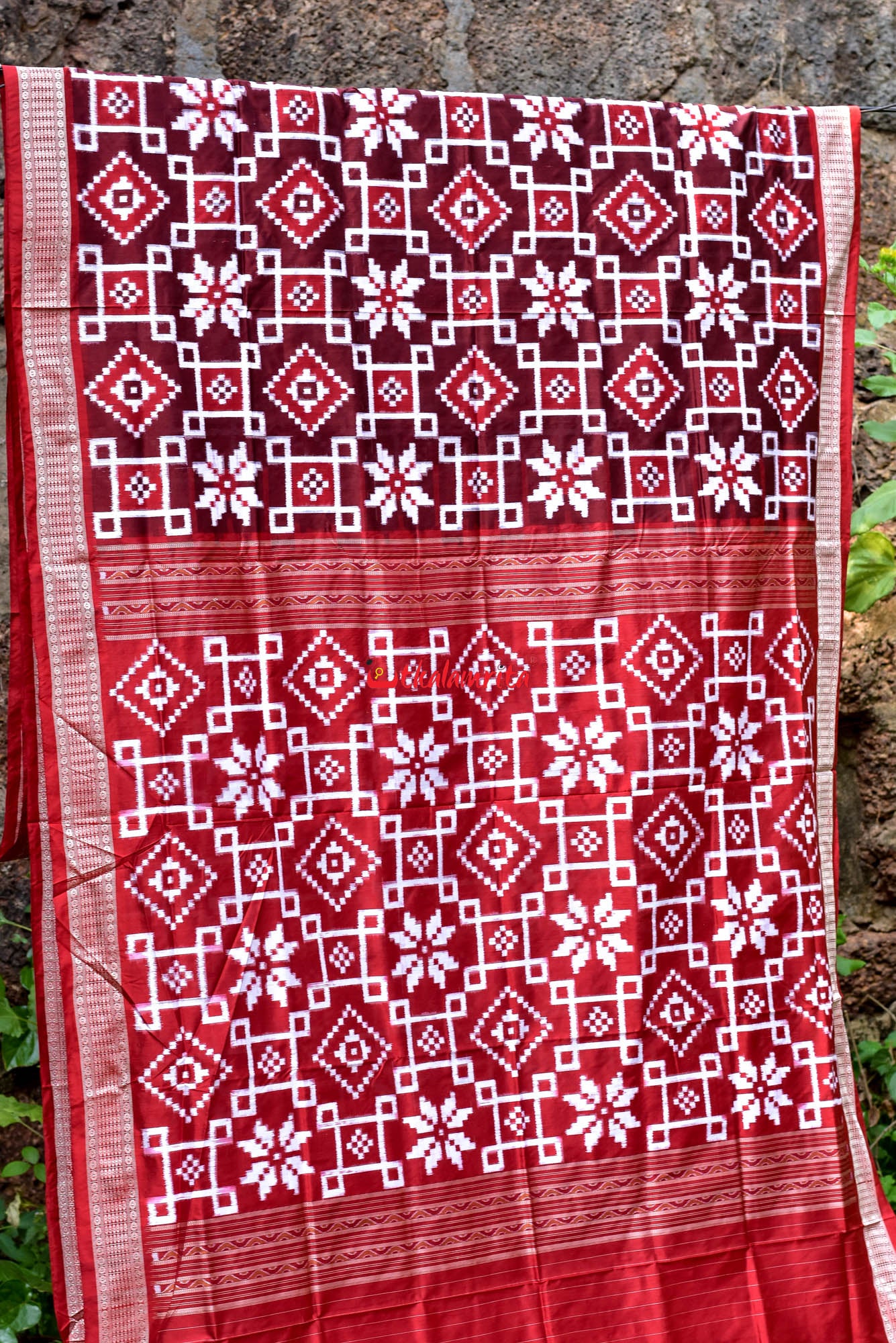 Coffee Red Joint Pasapali Silk