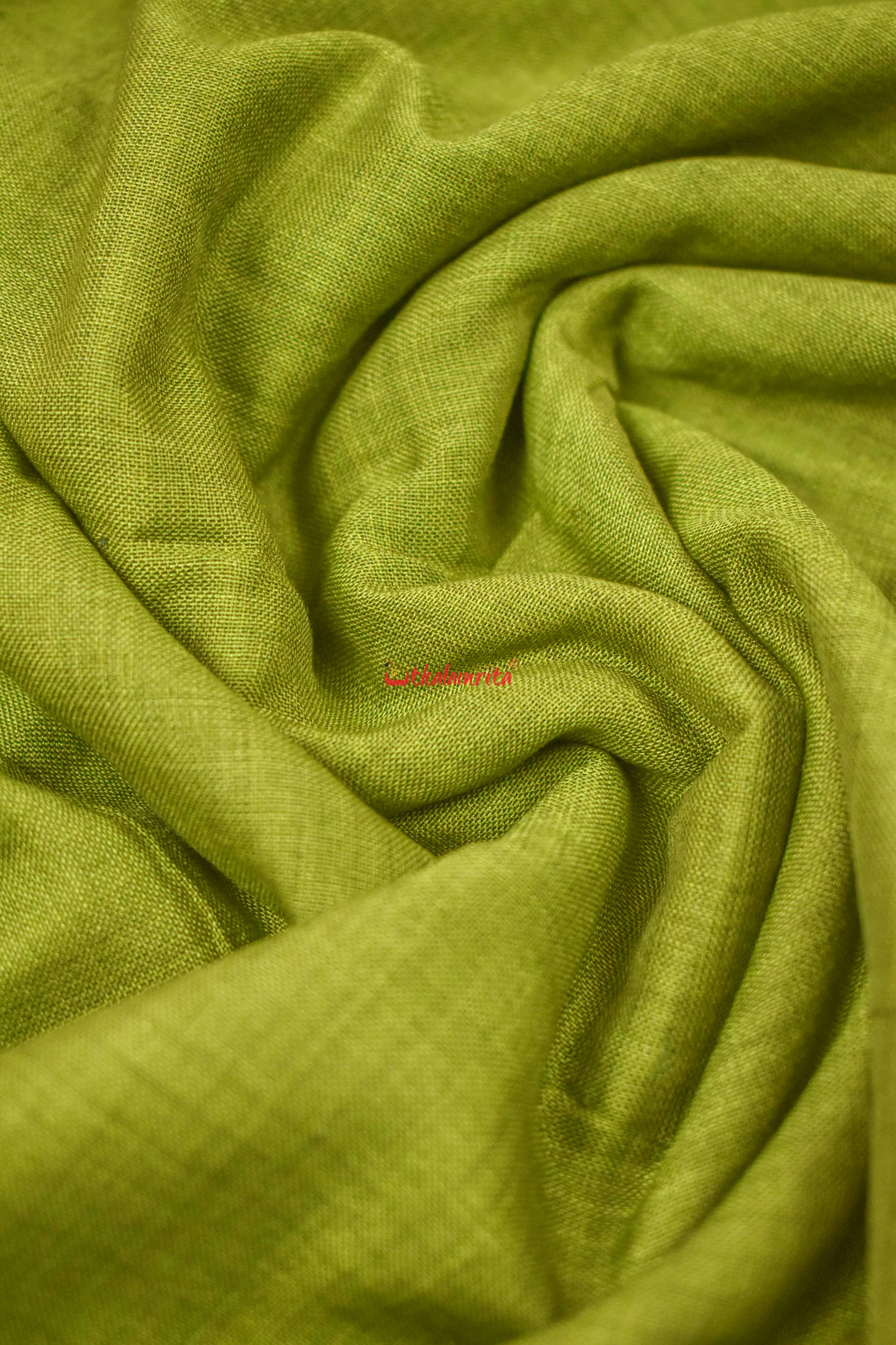 Mehendi with Rudraksha Border (Fabric)