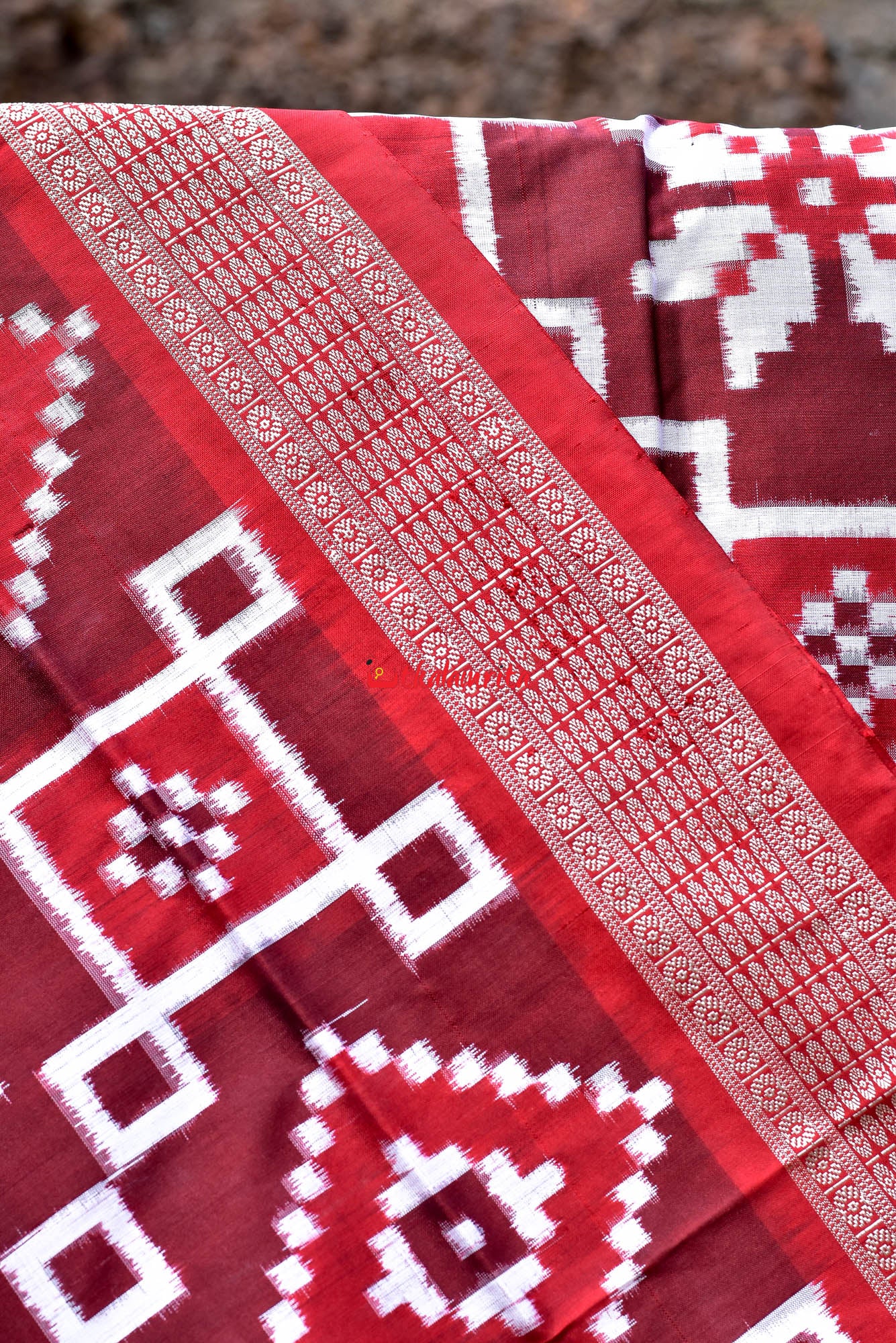 Coffee Red Joint Pasapali Silk