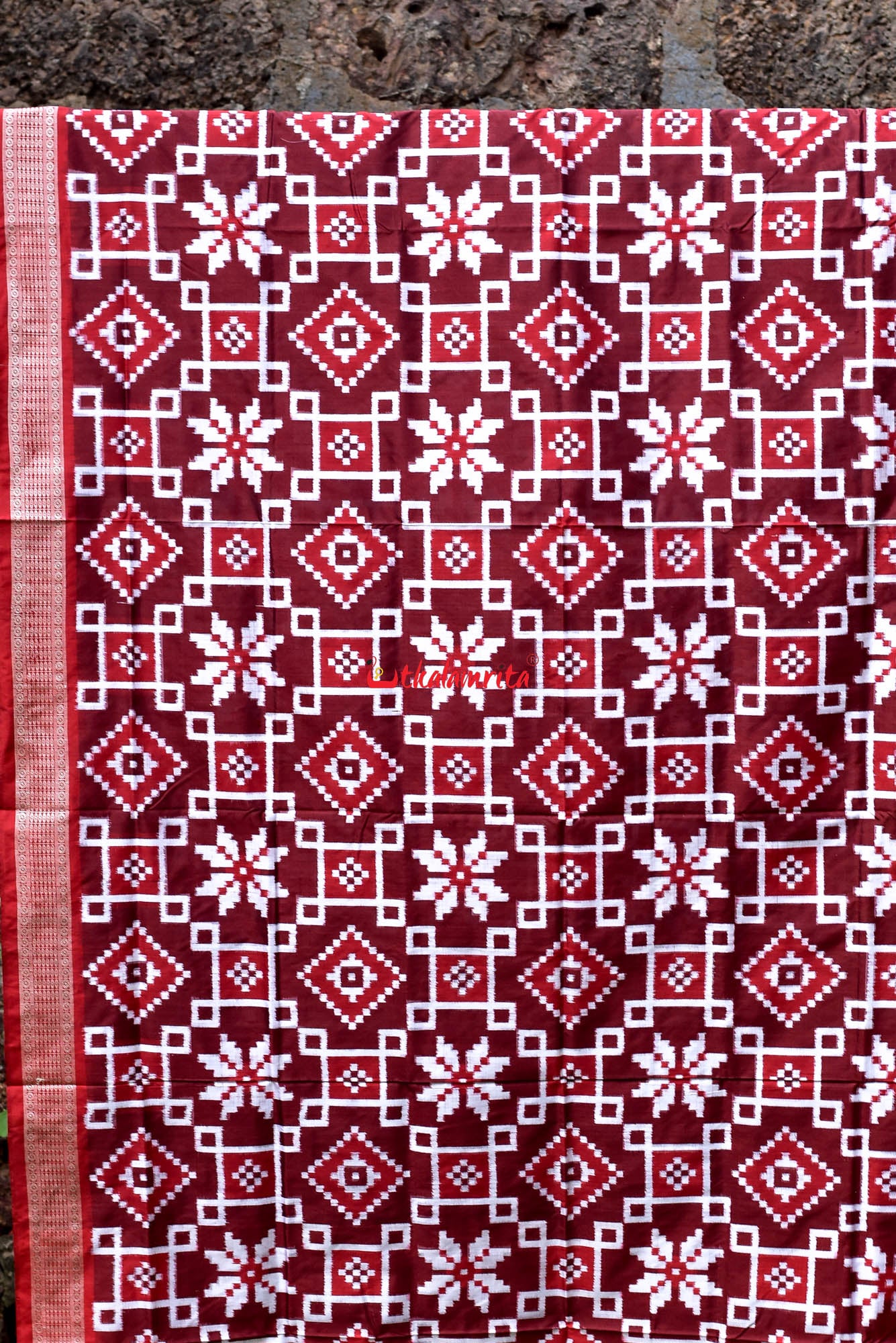 Coffee Red Joint Pasapali Silk