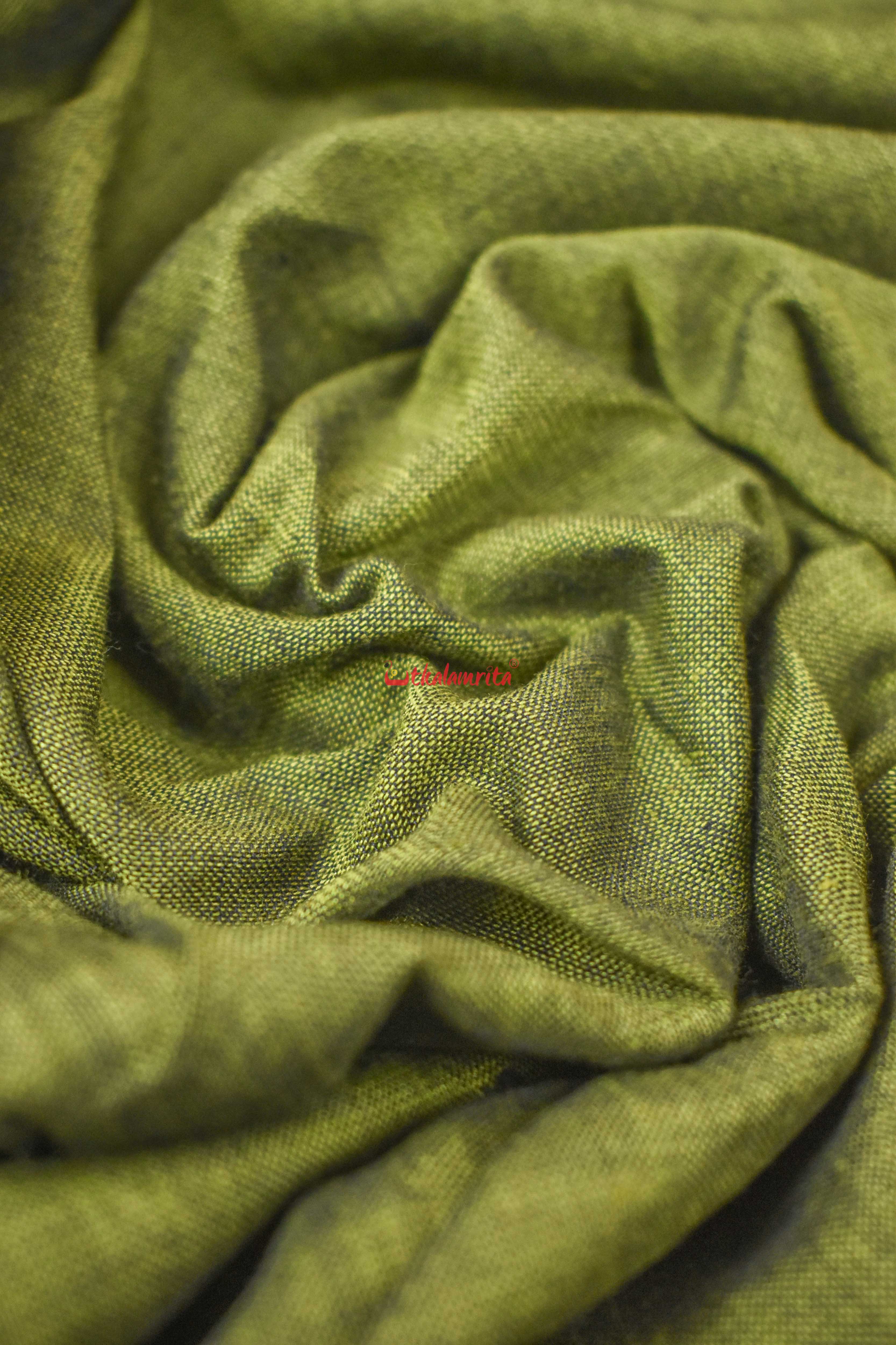 Plain Mehendi Green (Fabric)