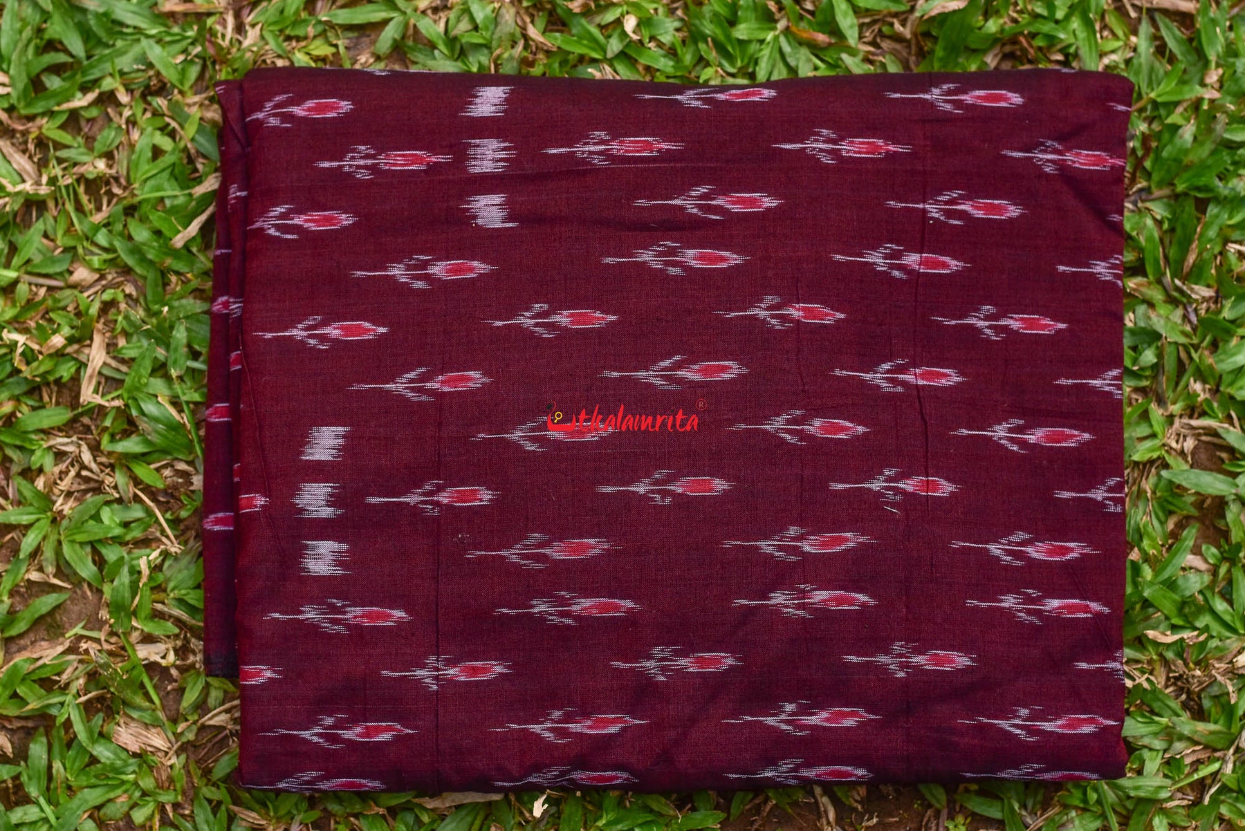 Maroon Labanga Bandha (Fabric)