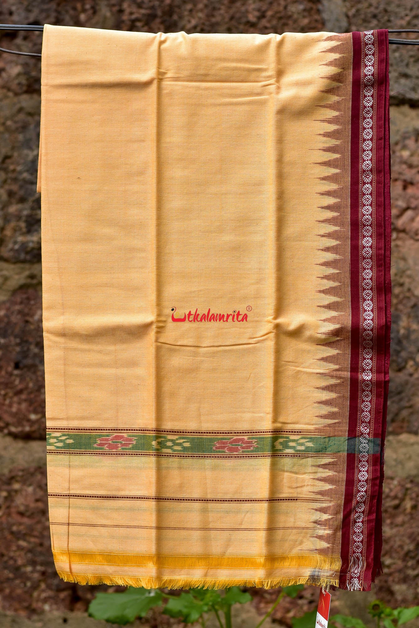 Yellow Maroon (Gamuchha)