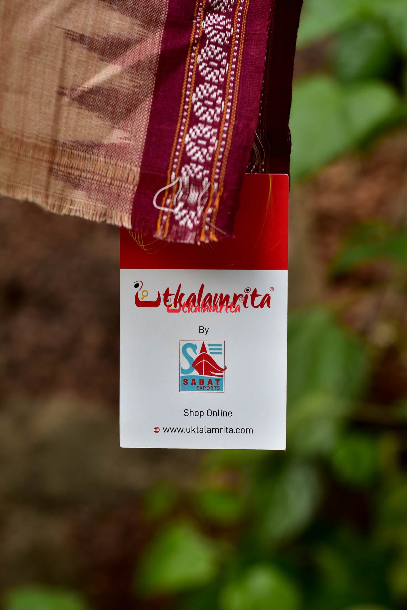 Mattha Maroon (Gamuchha)