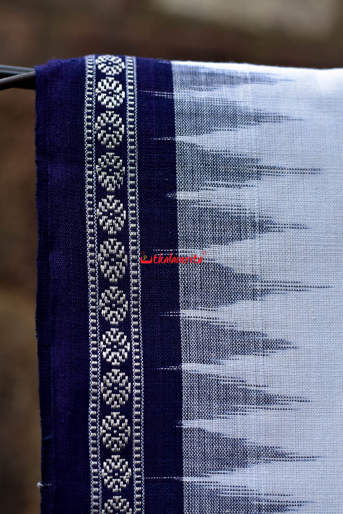 White blue (Gamuchha)