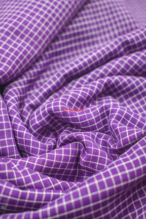 Plum Dolabedi Cotton Saree