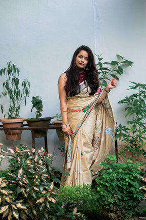 Chaka Raasa Pattachitra Saree