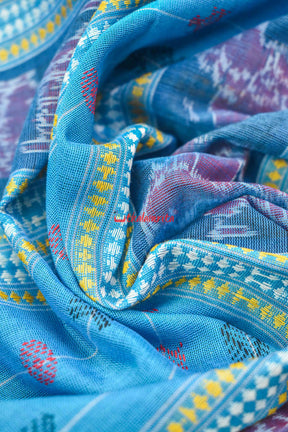 Midnight Hazar Buti Cotton Saree