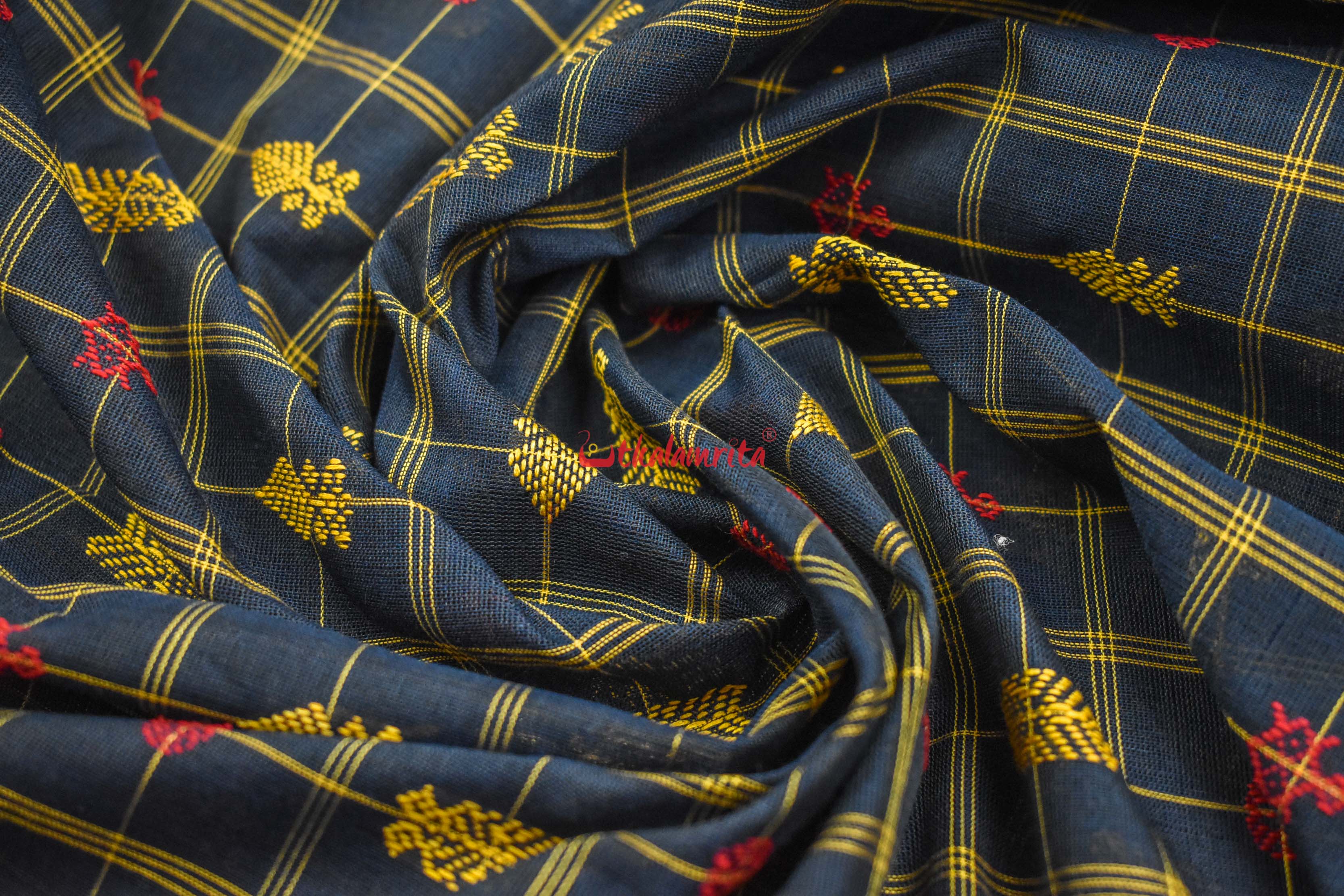 Matt Hazar Buti Cotton Saree
