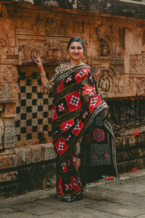 4 Kuthi Sachipar Pasapali Saree