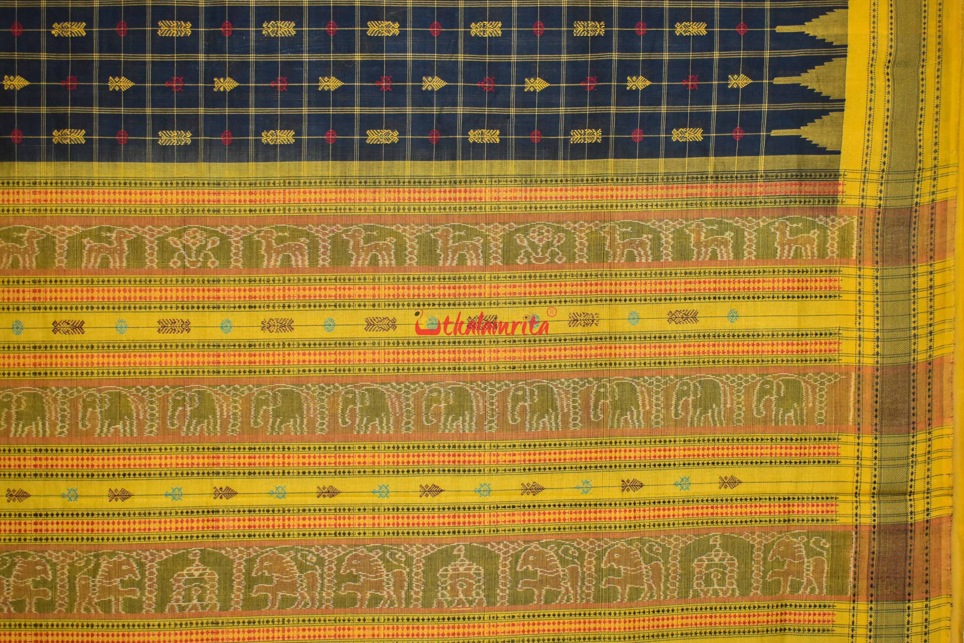 Matt Hazar Buti Cotton Saree