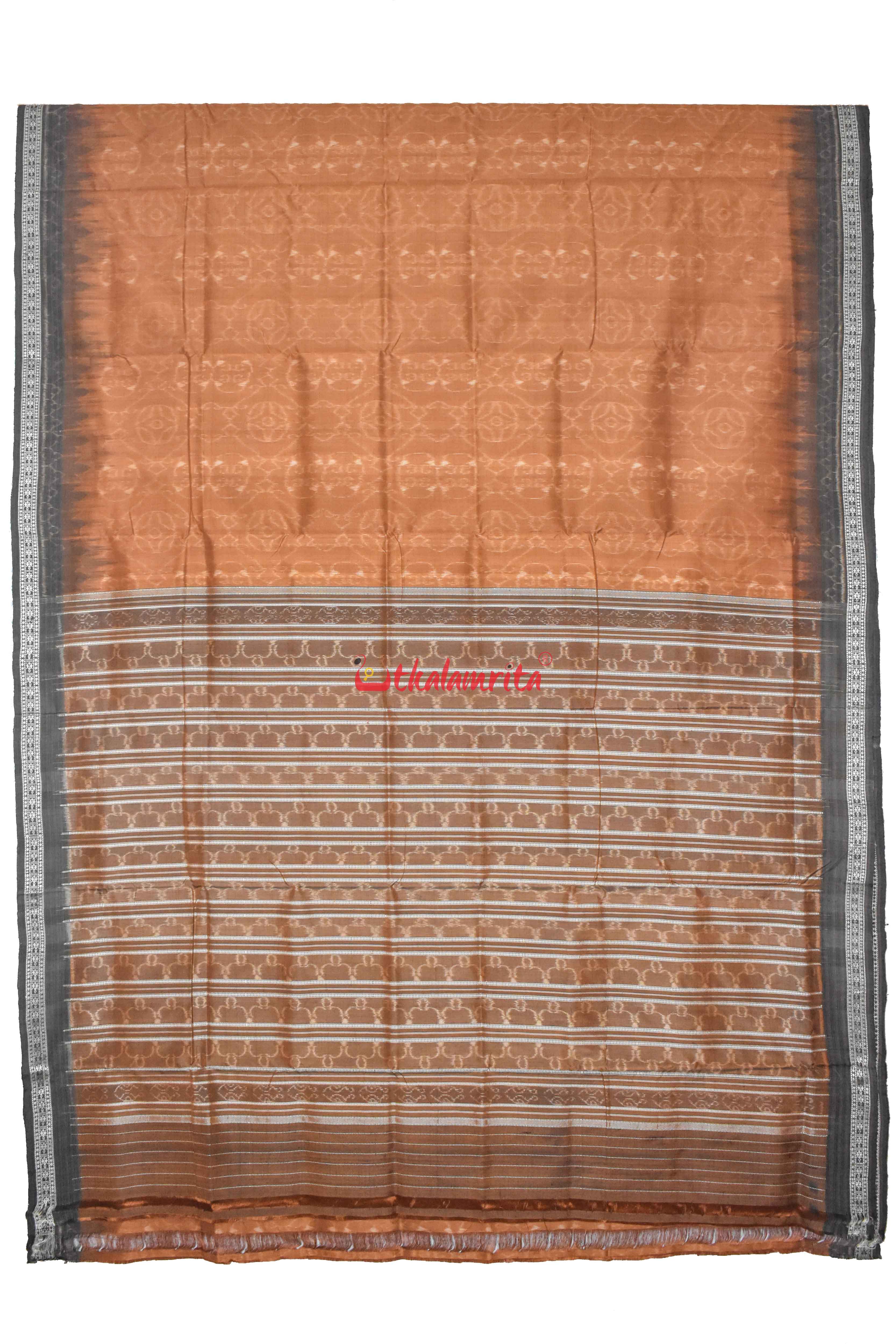 Coucal Natural Dyed Khandua Silk Saree