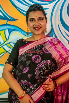 Lakshmi Pada Sambalpuri Silk Saree