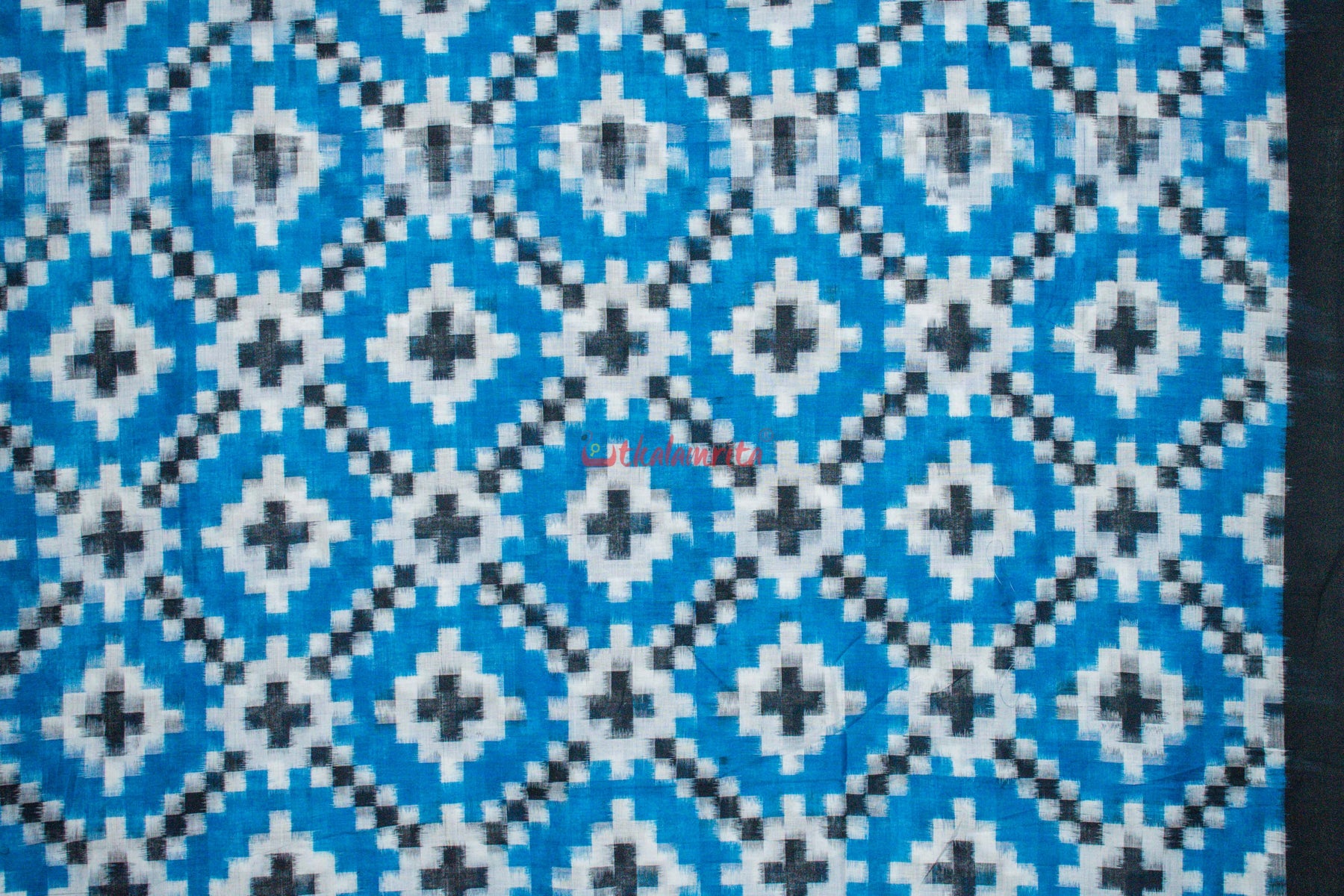 Thikiri Pasapali Blue Black White (Fabric)