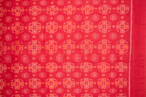 Red Orange Flower Pasapali (Fabric)