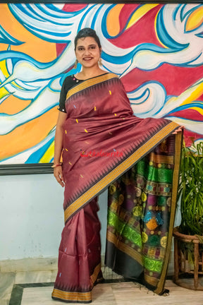 Devadasi Tussar Silk Saree