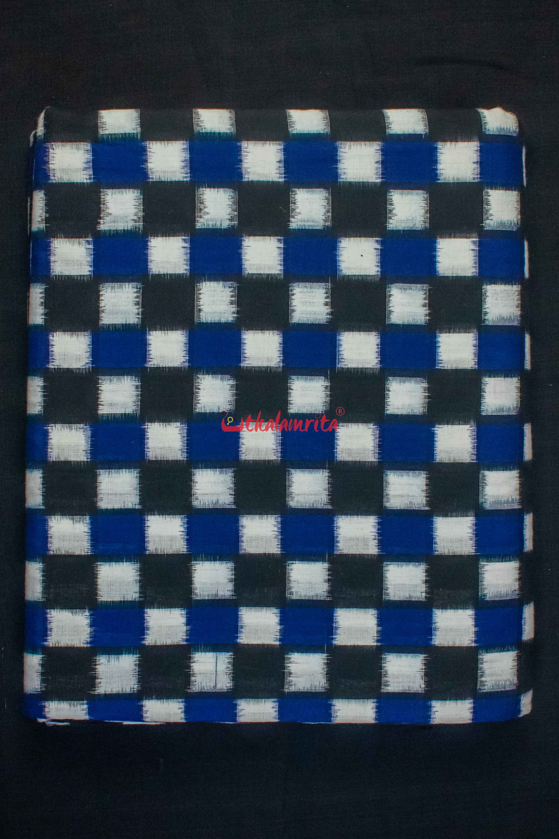 Blue Black 37 Kuthi (Fabric)