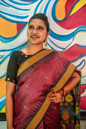 Devadasi Tussar Silk Saree