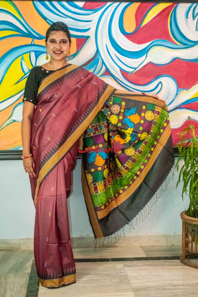 Devadasi Tussar Silk Saree
