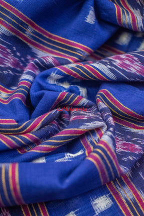 Navy Blue Bandha Pasapali Grid (Fabric)