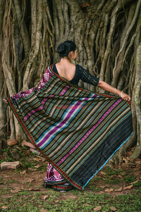 Jhoti Dongria Khandua Silk Saree