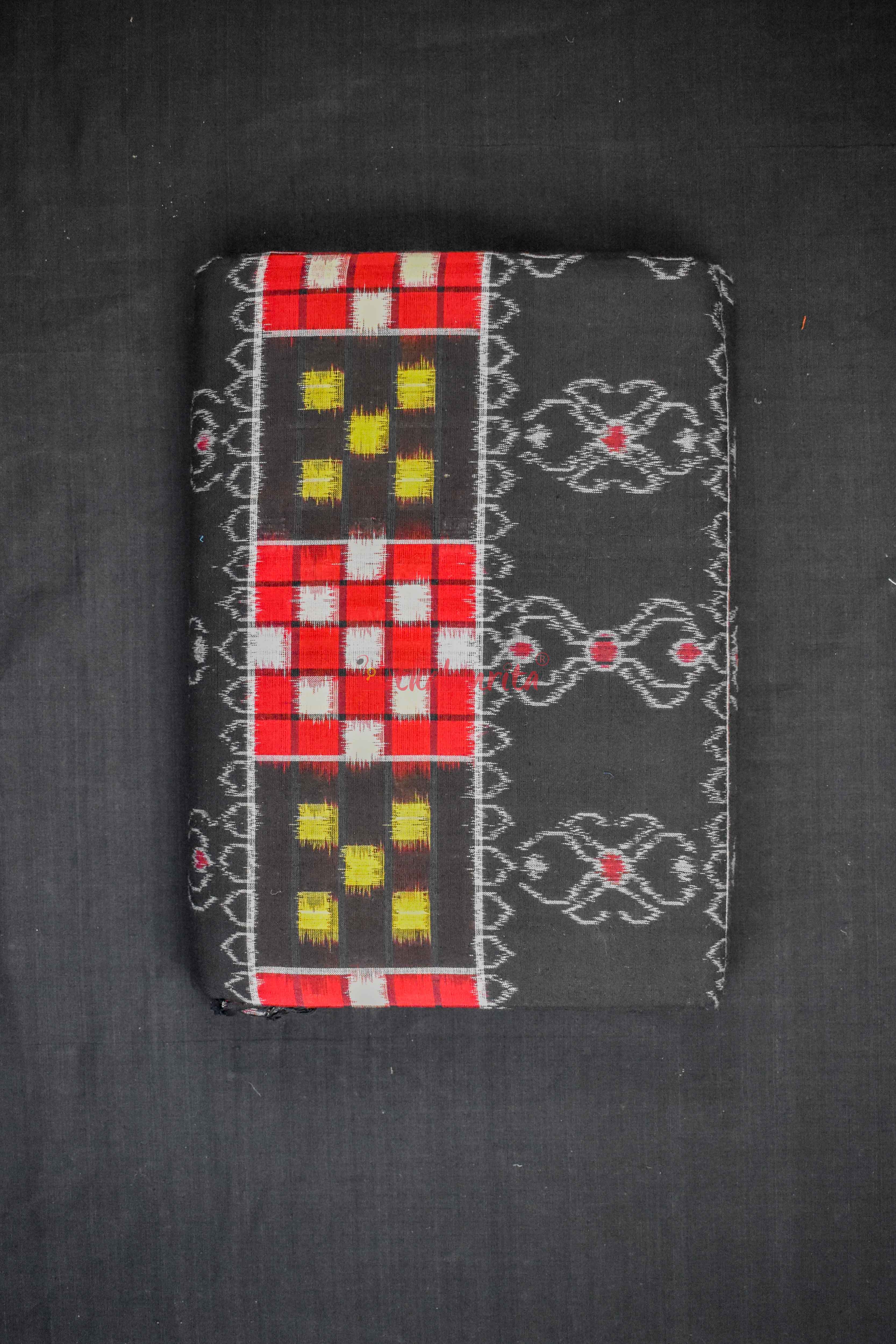 Red White Yellow Pasapali Flowers (Fabric)