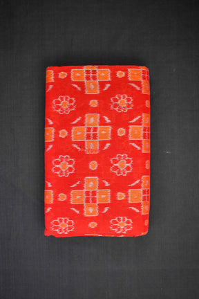 Red Orange Flower Pasapali (Fabric)