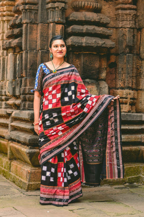3 Kuthi RBW Pasapali Saree