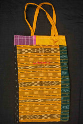 Multi Ikat Saree Bag