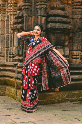 3 Kuthi RBW Pasapali Saree