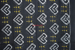 Big Black Hearts and Tribals (Fabric)