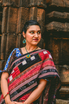 3 Kuthi RBW Pasapali Saree