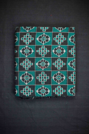 Pasapali and Flowers Green Black (Fabric)