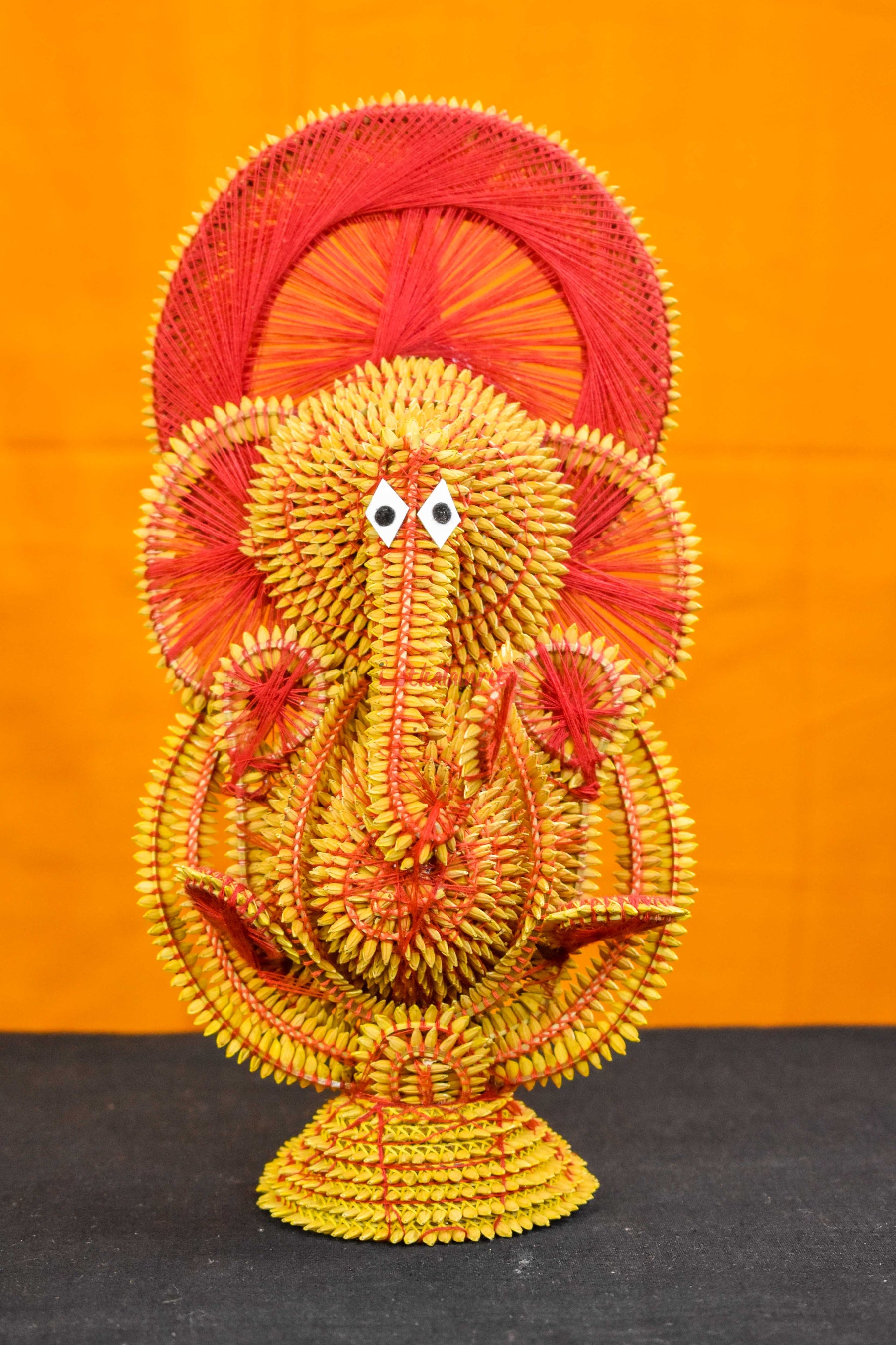 Lord Ganesh Standing Red