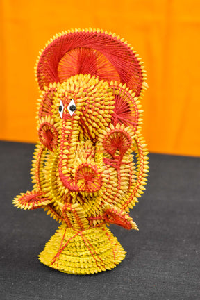 Lord Ganesh Standing Red Small