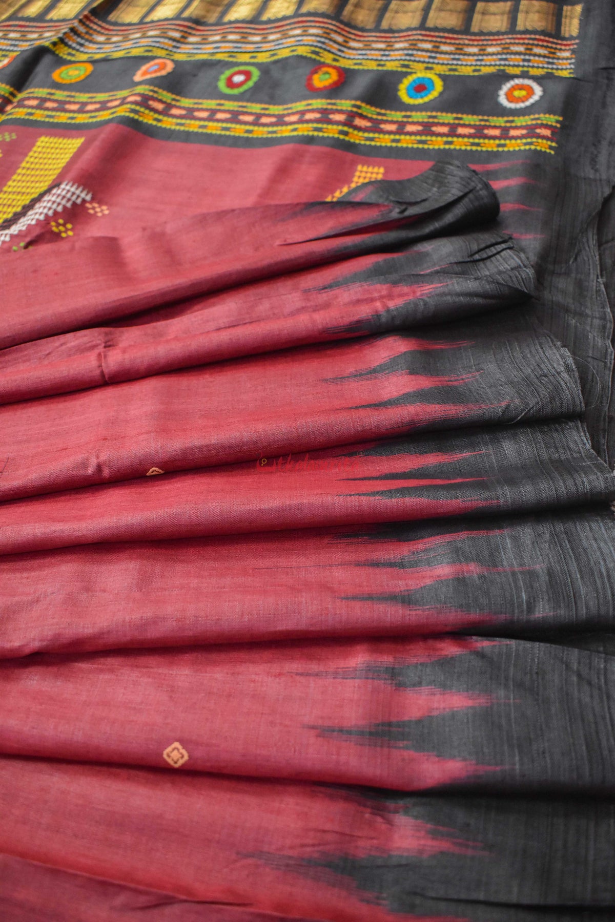 Maroon House Dolabedi Saree