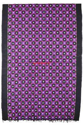 Purple Black Kuthi Pasapali (Fabric)