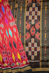 The Geometrical khandua Silk Saree
