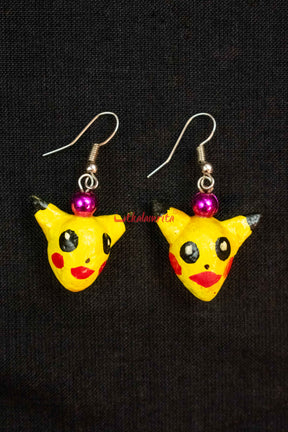 Pikachu  Oval Earrings