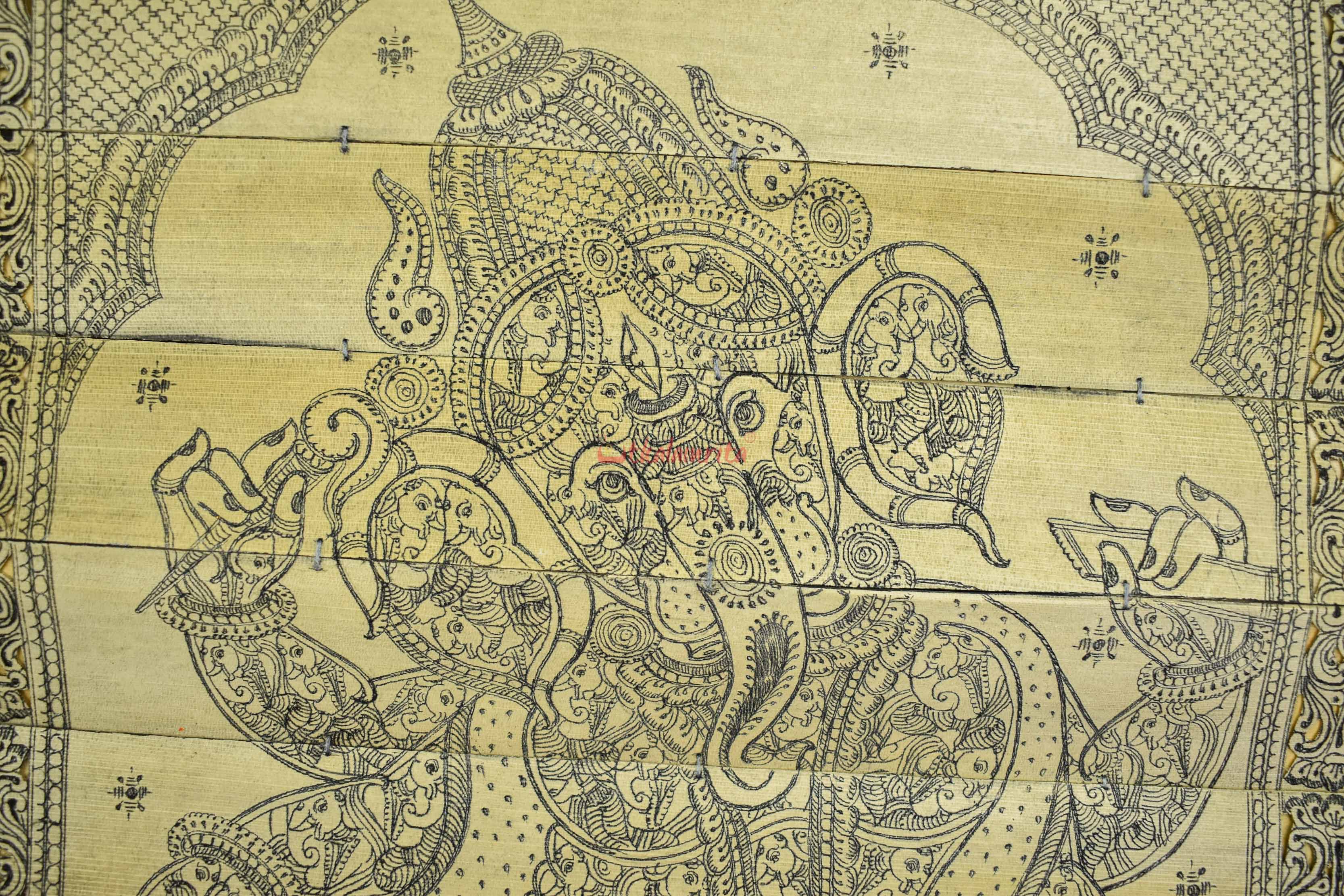 Big Ganesha (Talapatra Chitra) (12*10 Inches)