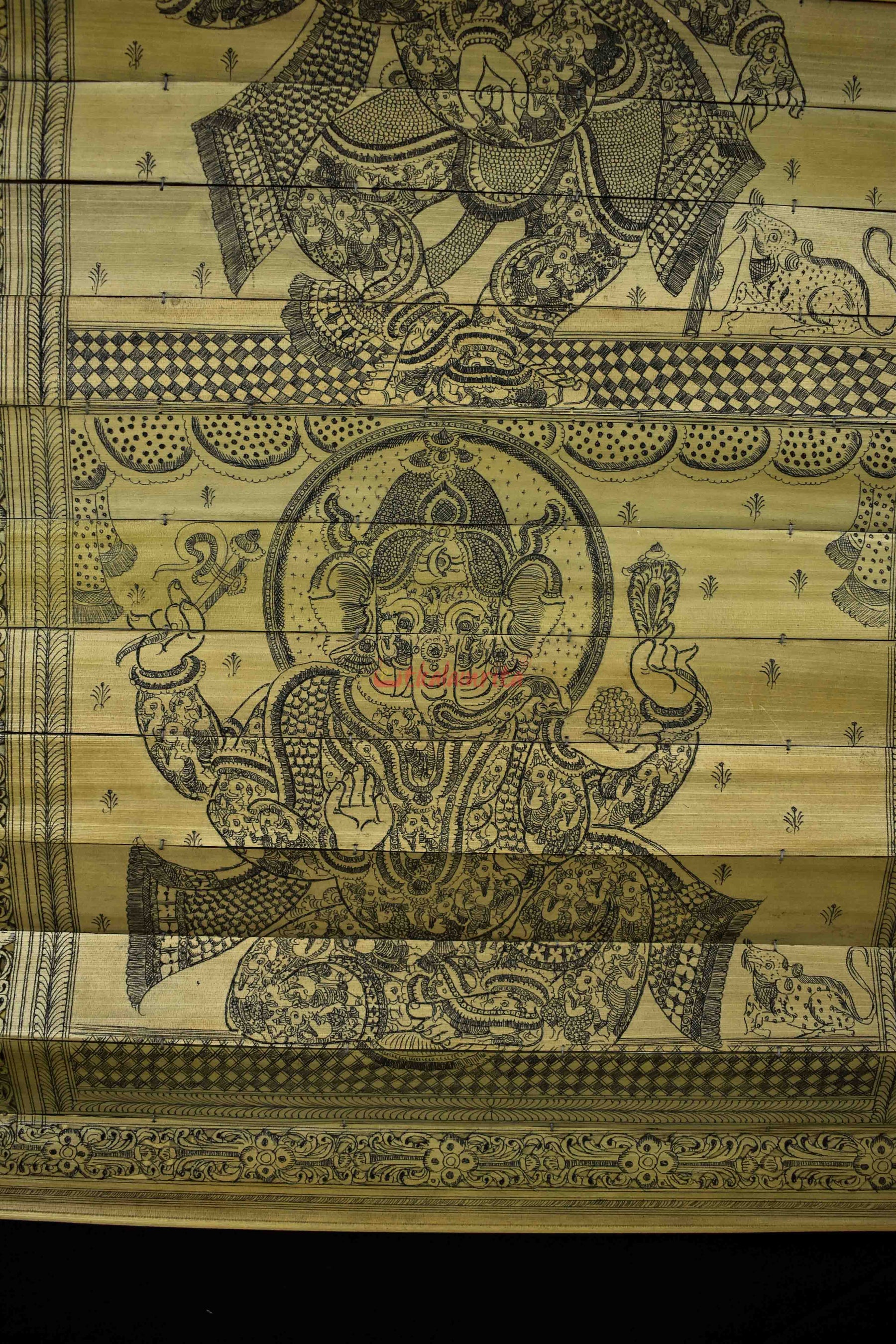 Lord Ganesha (Talapatra Chitra) (15*30 Inches)