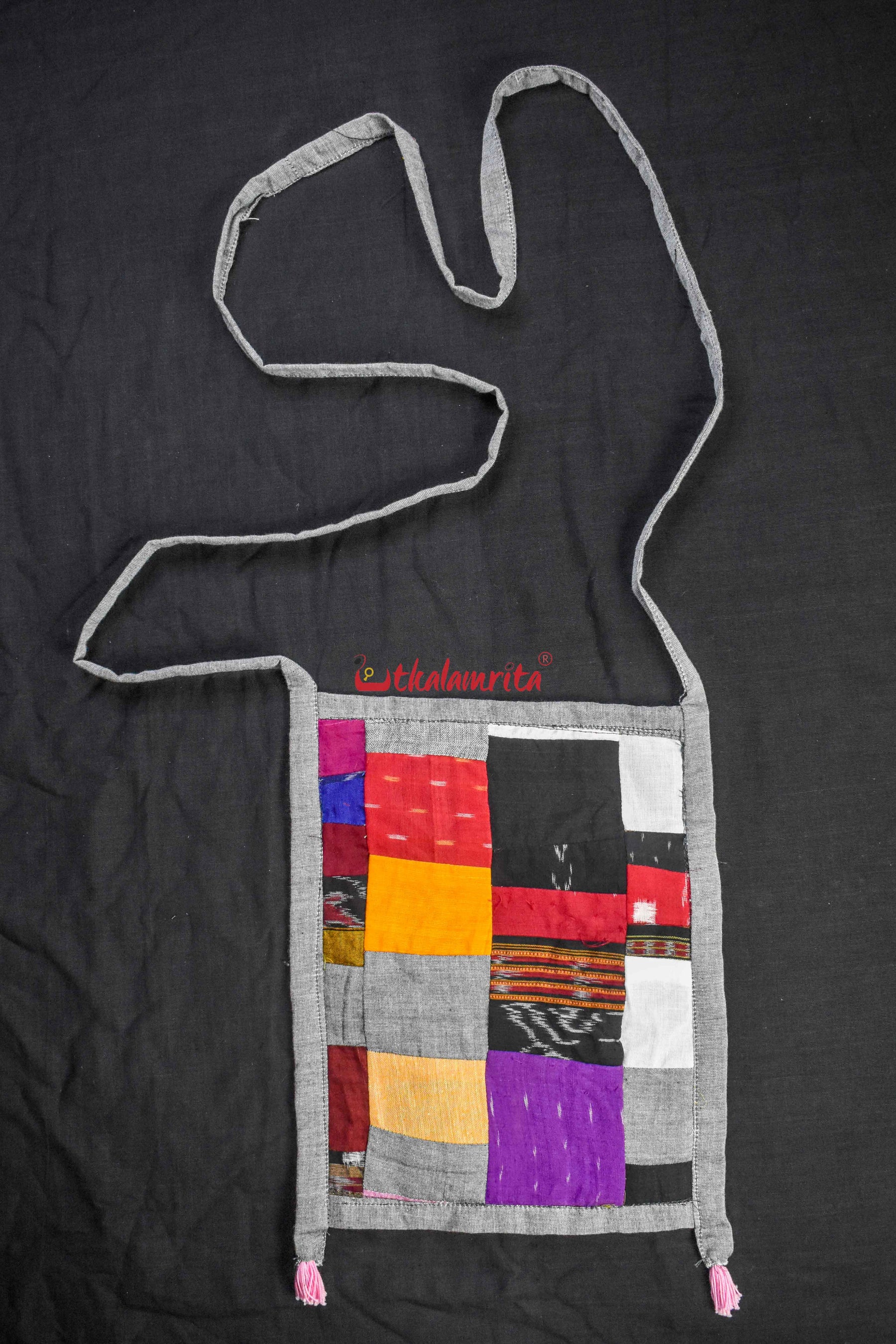 Multicolor Single Chain Big Sling Bag